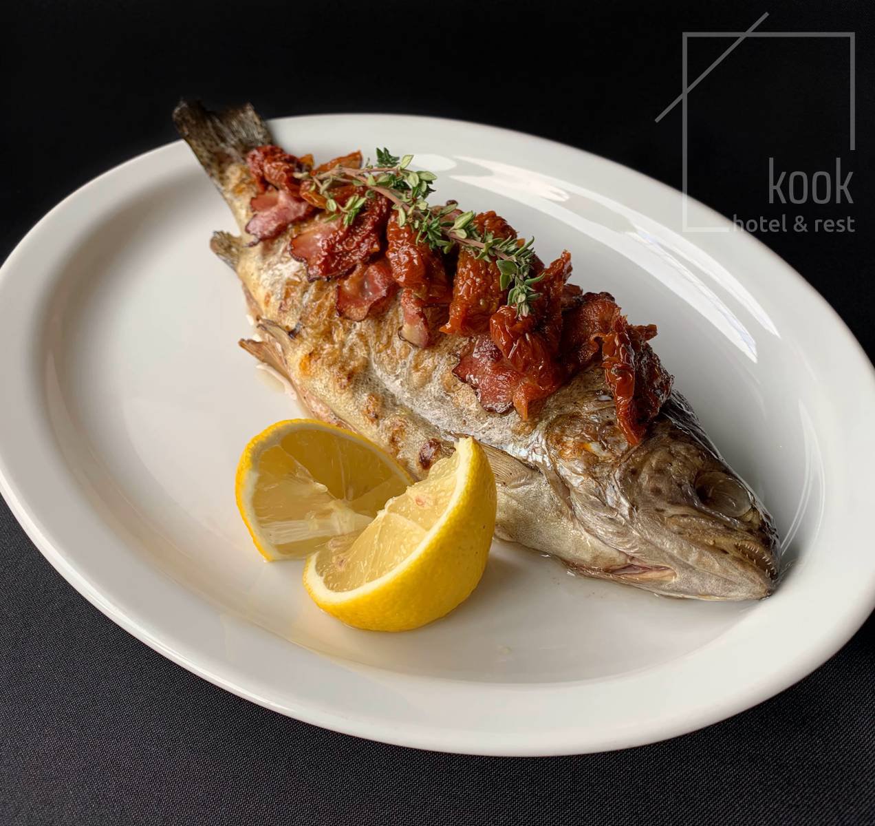 форель гриль