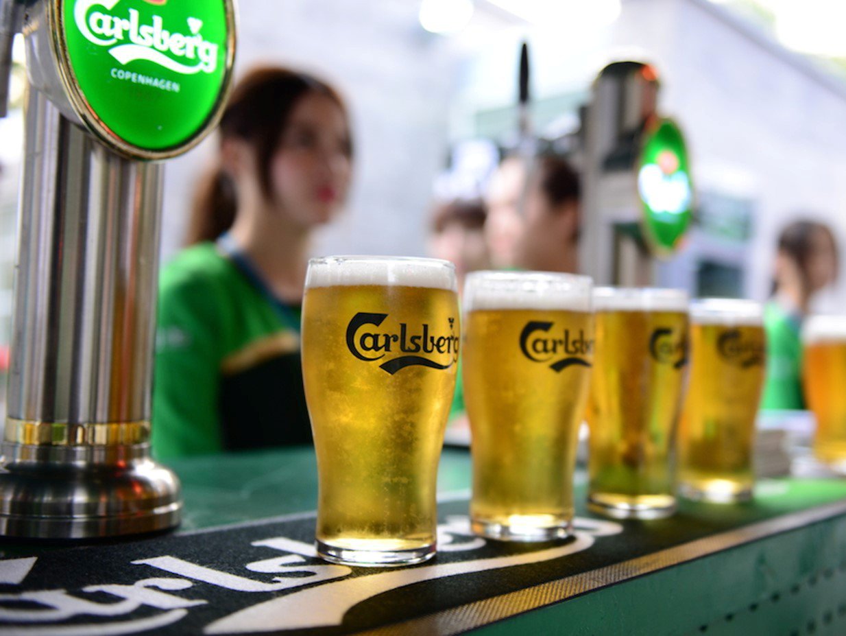 carlsberg розливне